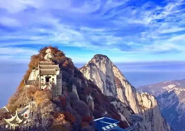 徒步登华山,徒步爬华山最佳路线攻略图片高清