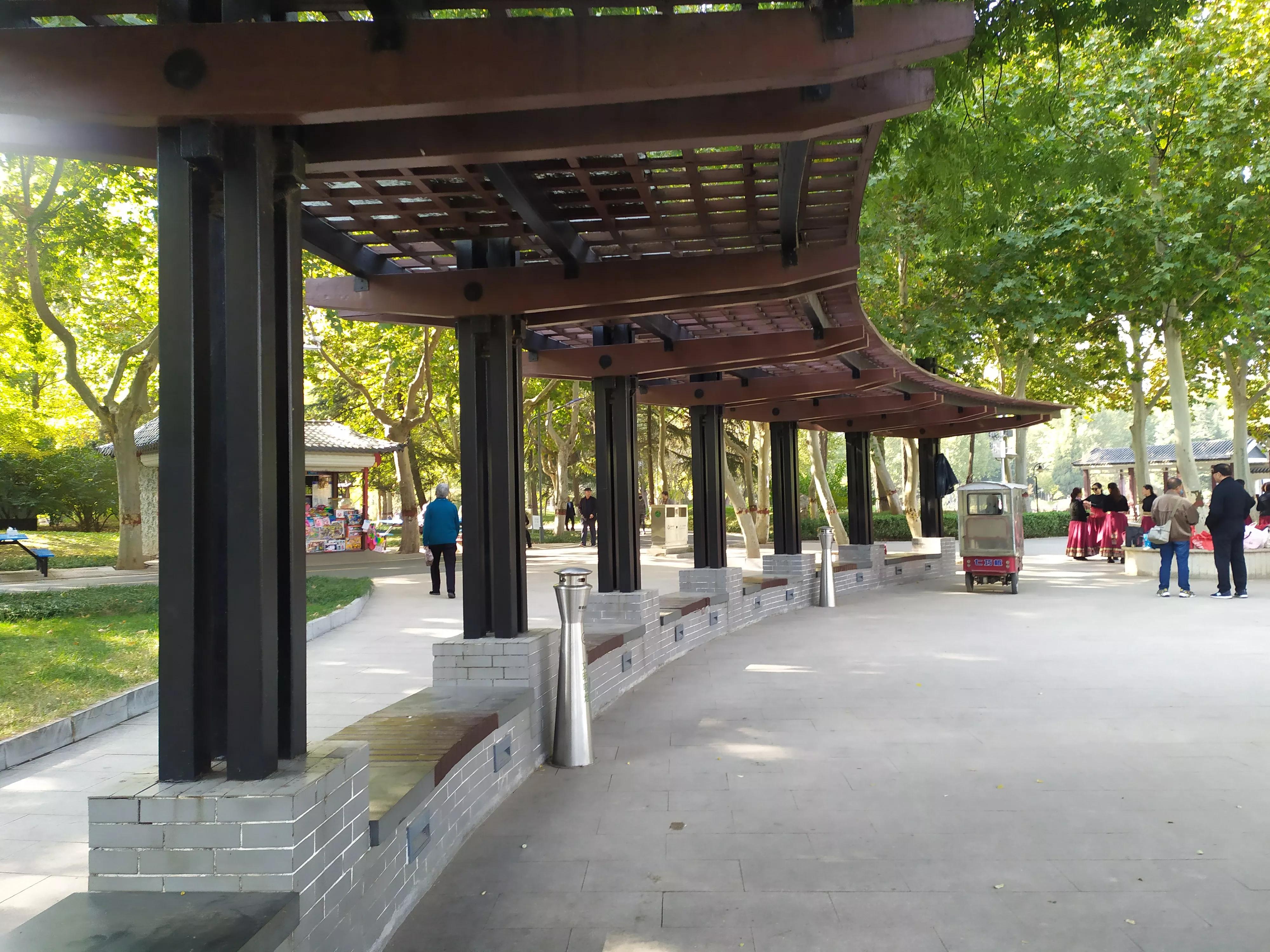 裕西公园秋天的景色,裕西公园的特色