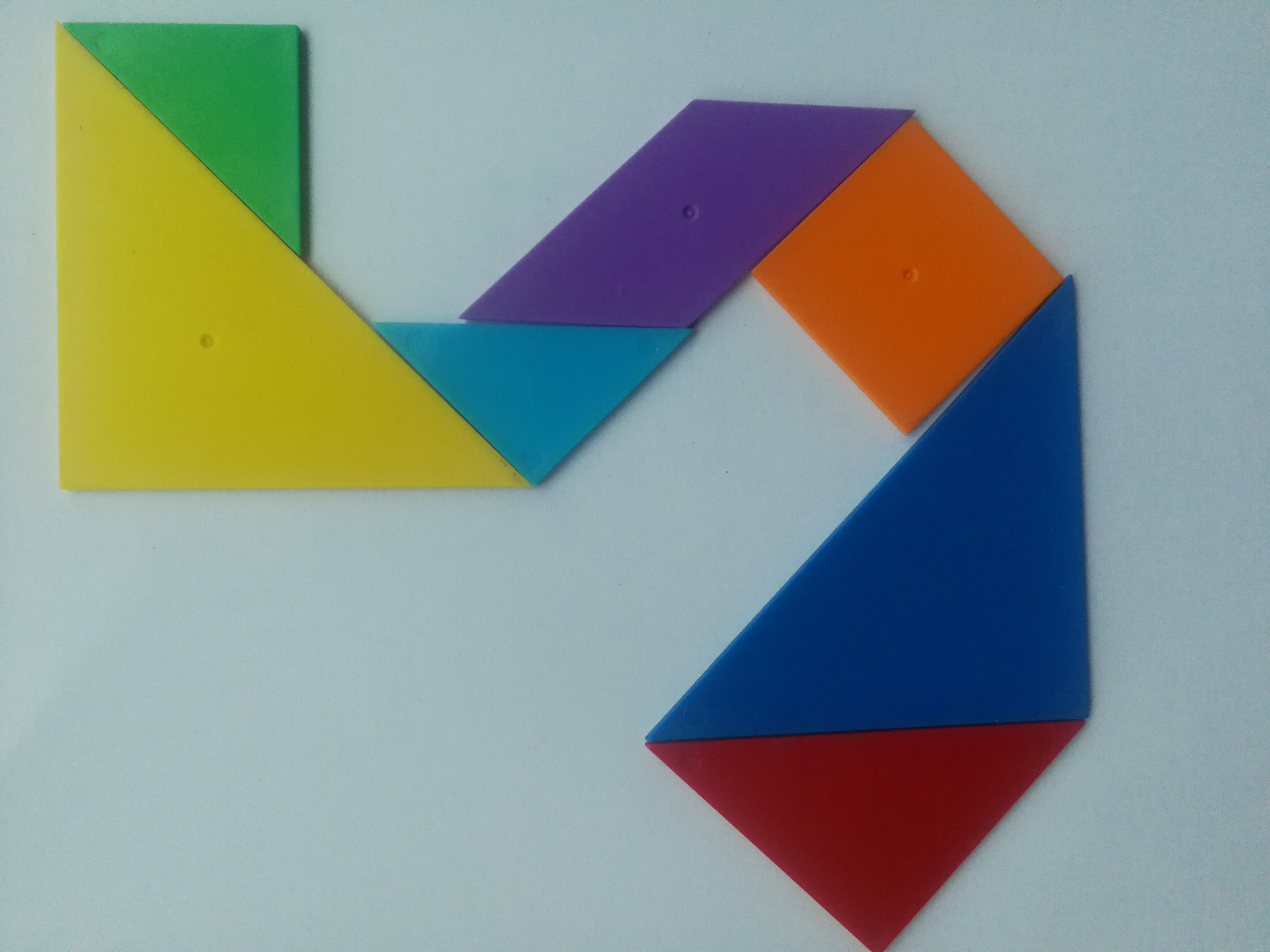 用七巧板拼房子,用七巧板拼动物