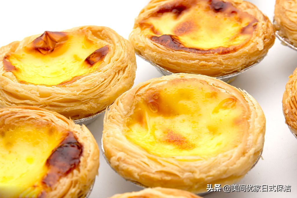 无添加剂自制蛋挞,自制蛋挞香香的酥皮蛋挞出炉了