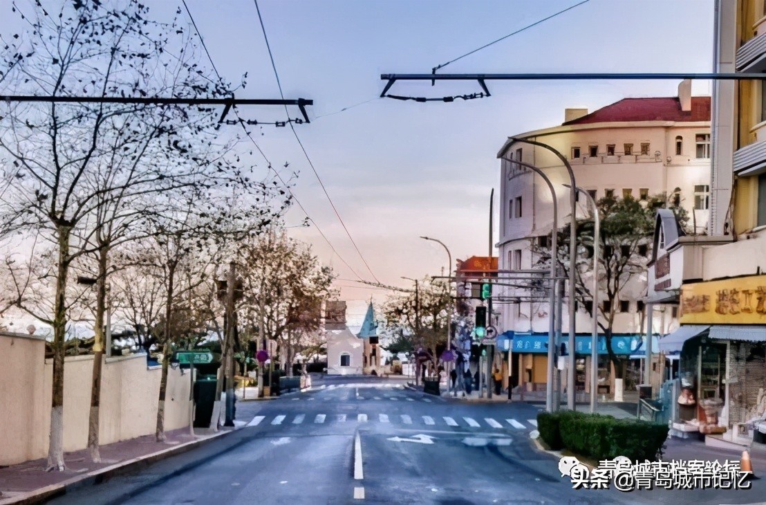青岛中山路上著名的老街,青岛太平路街景