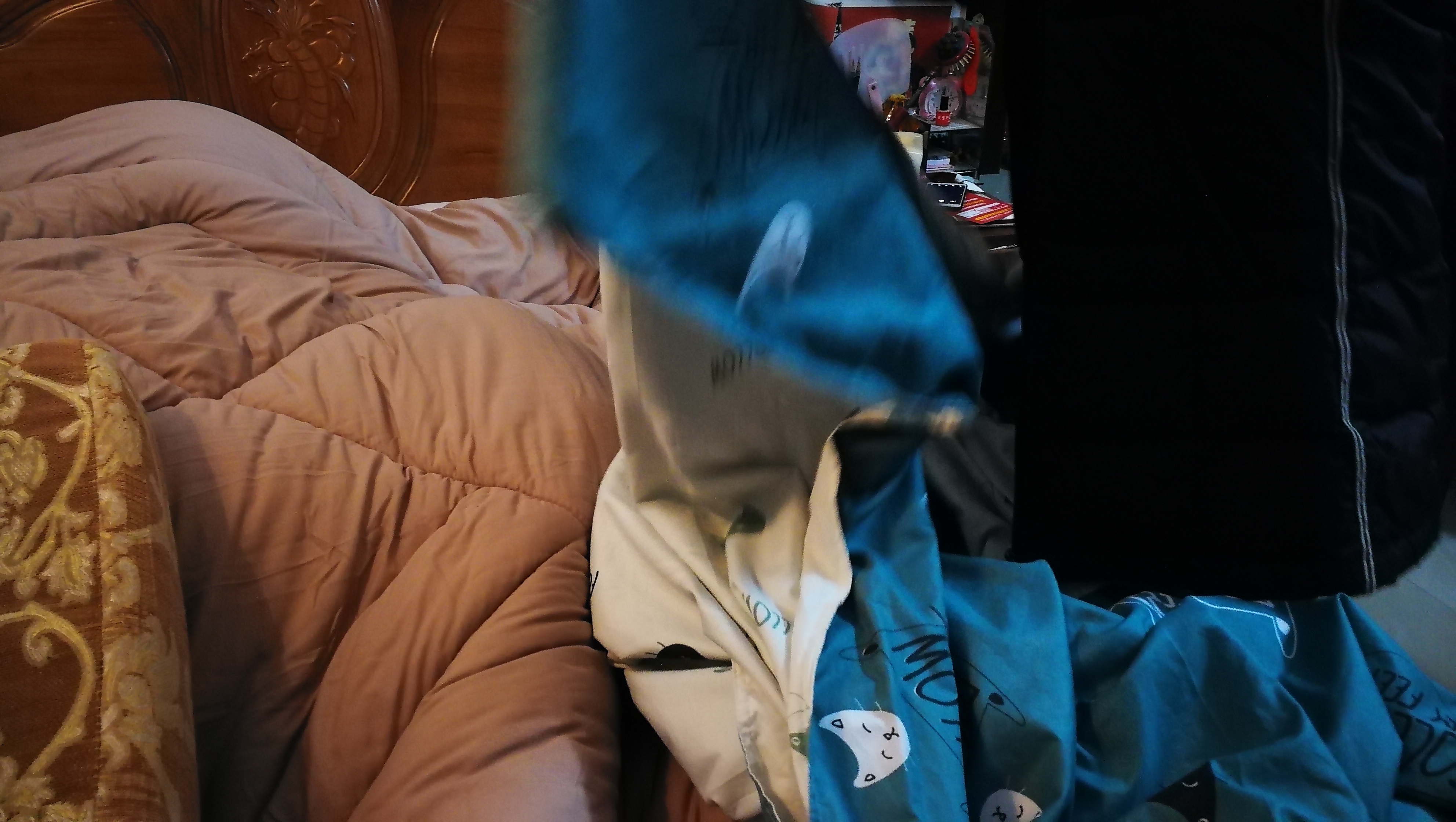 今冬只能自己装棉被了，鸡手鸭脚，还有更难看的吗？