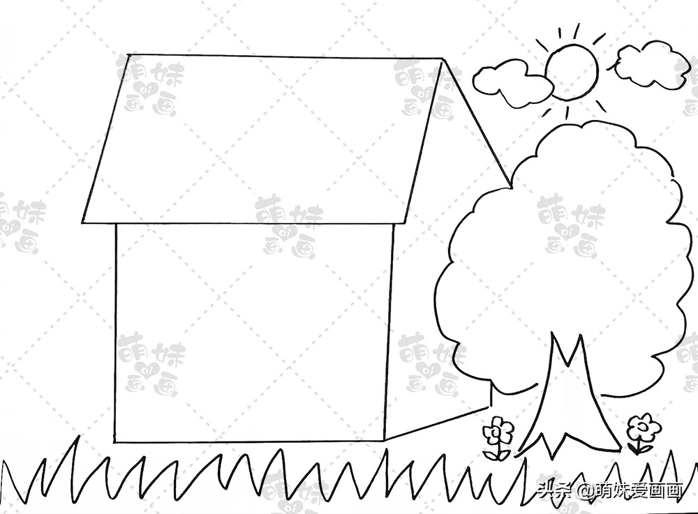 6-12岁儿童抗疫绘画手抄报简单,居家抗疫手抄报简单又好看