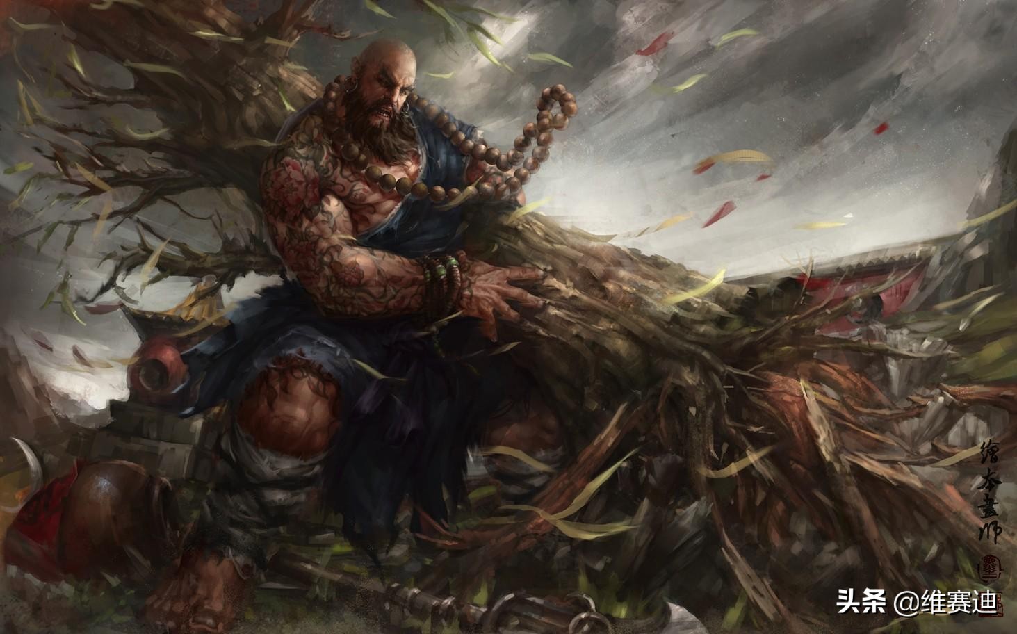 新水浒传鲁智深反对招安,新水浒鲁智深在哪一集死的