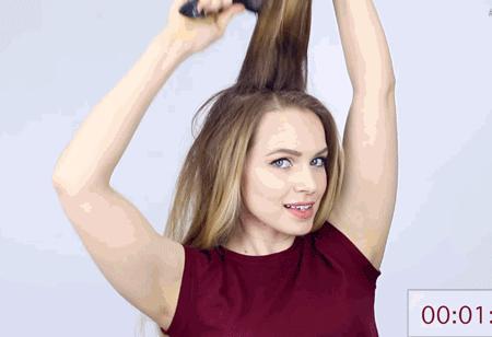 头发贴脸怎么弄蓬松,头发特别塌贴头皮发型