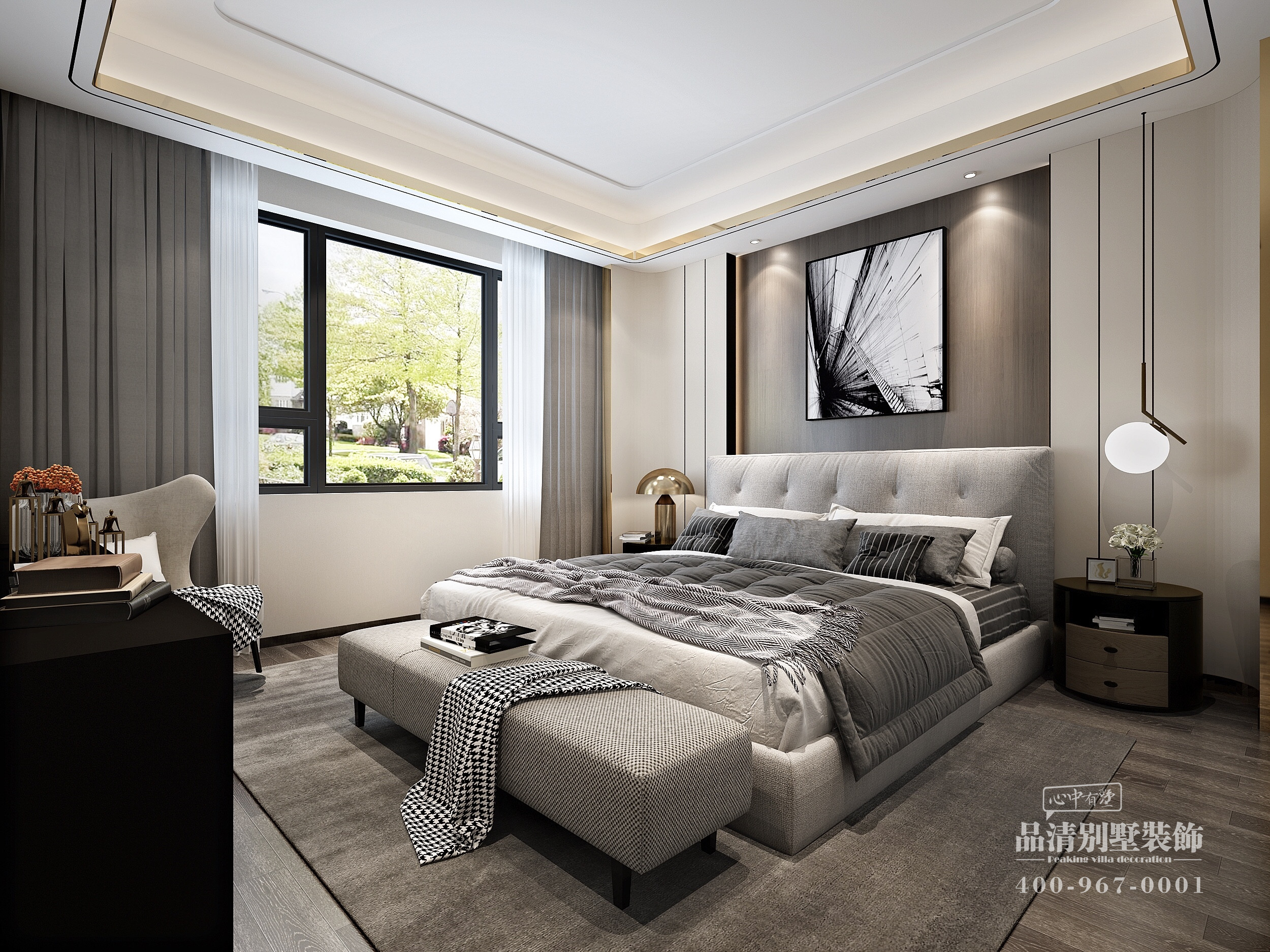 常州别墅装饰现代轻奢风格案例 (常州农村别墅装修200万)