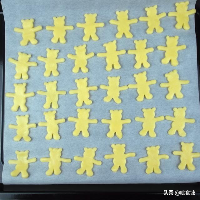 做饼干教程可爱,3岁孩子饼干烤箱做法