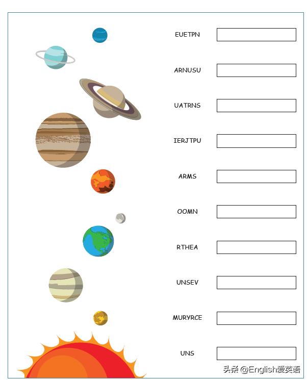 宇宙太空”相关英语单词socialstudy社会科学必备
