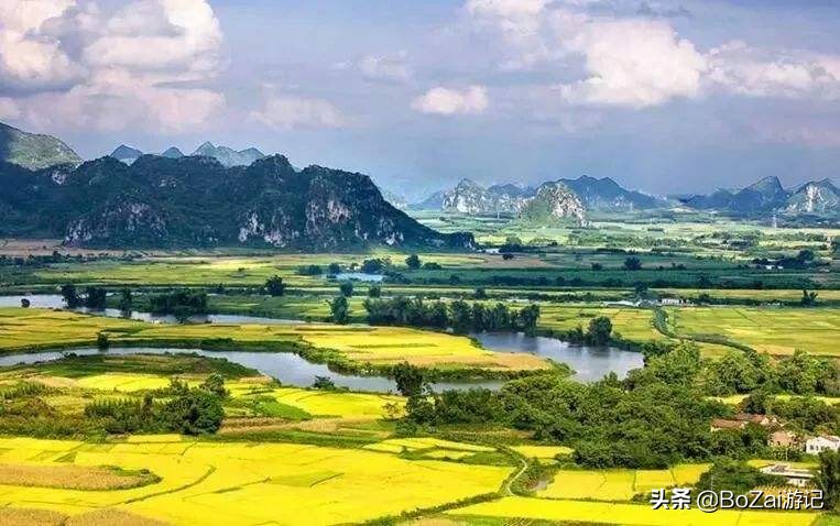 广西乡下田园最美风景图片,广西十大最美风景区