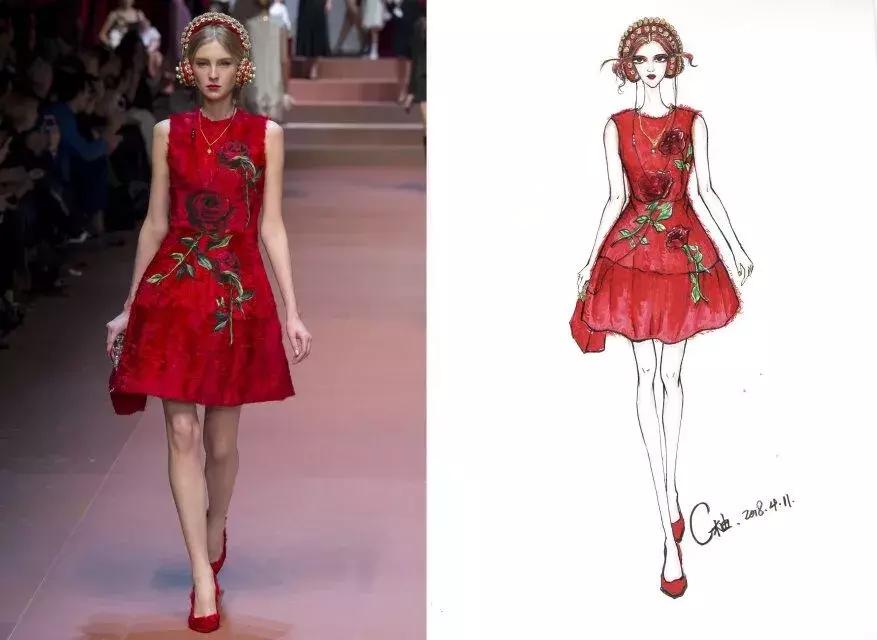 服装线稿模特矢量图,服装线稿图片大全女装