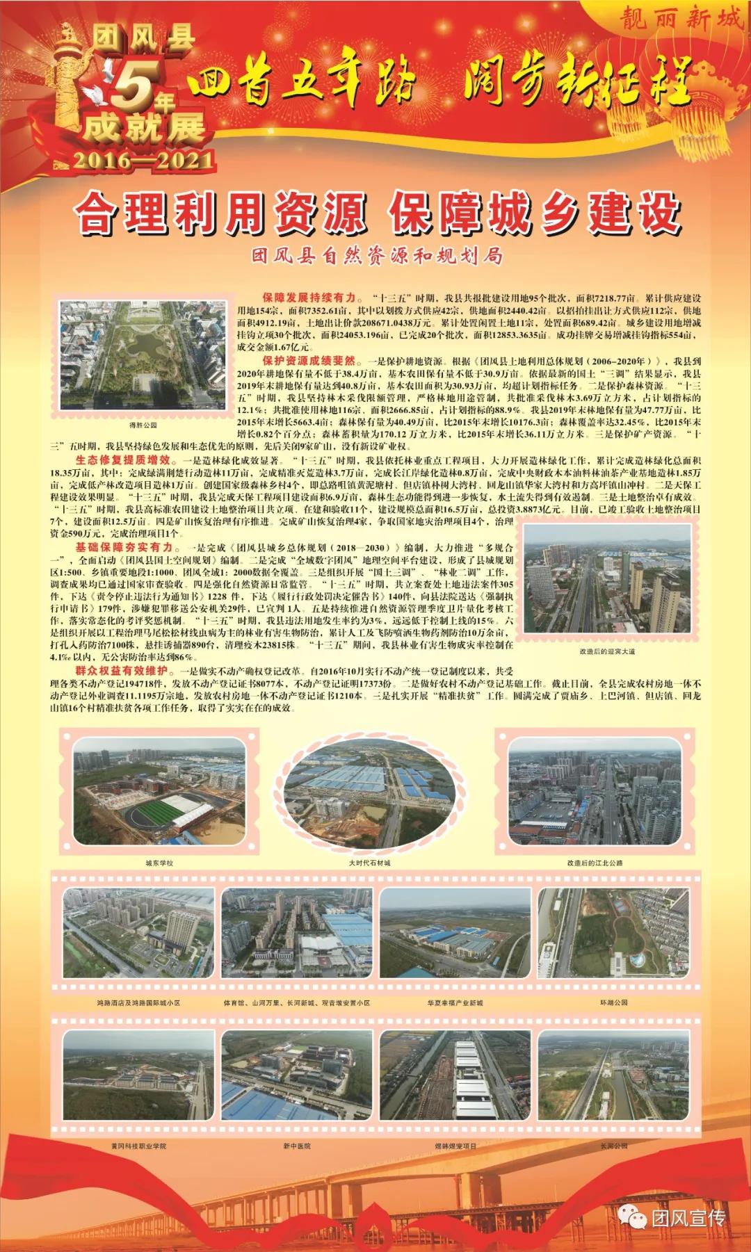 回望五年奋斗路,团风建设最新视频