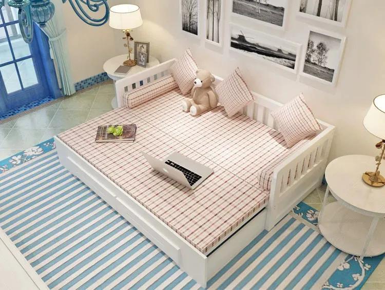 双人床折叠床最新款,新型折叠双人床