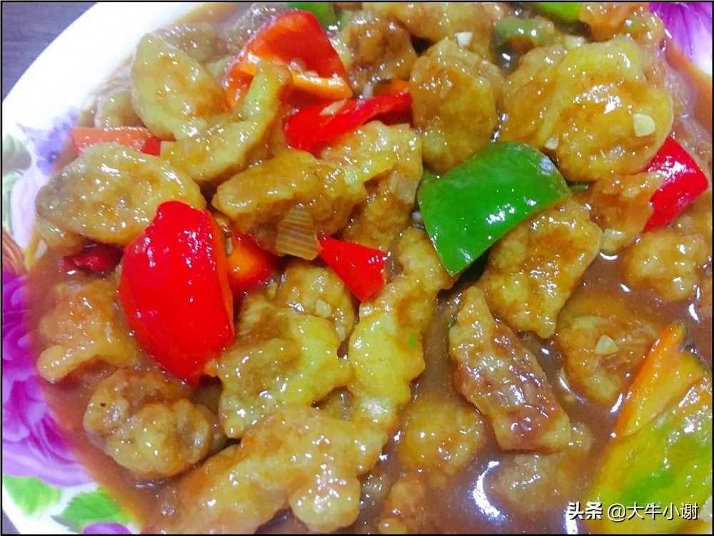 炸溜肉段时油温低会影响挂糊吗,东北溜肉段挂糊可以放泡打粉吗