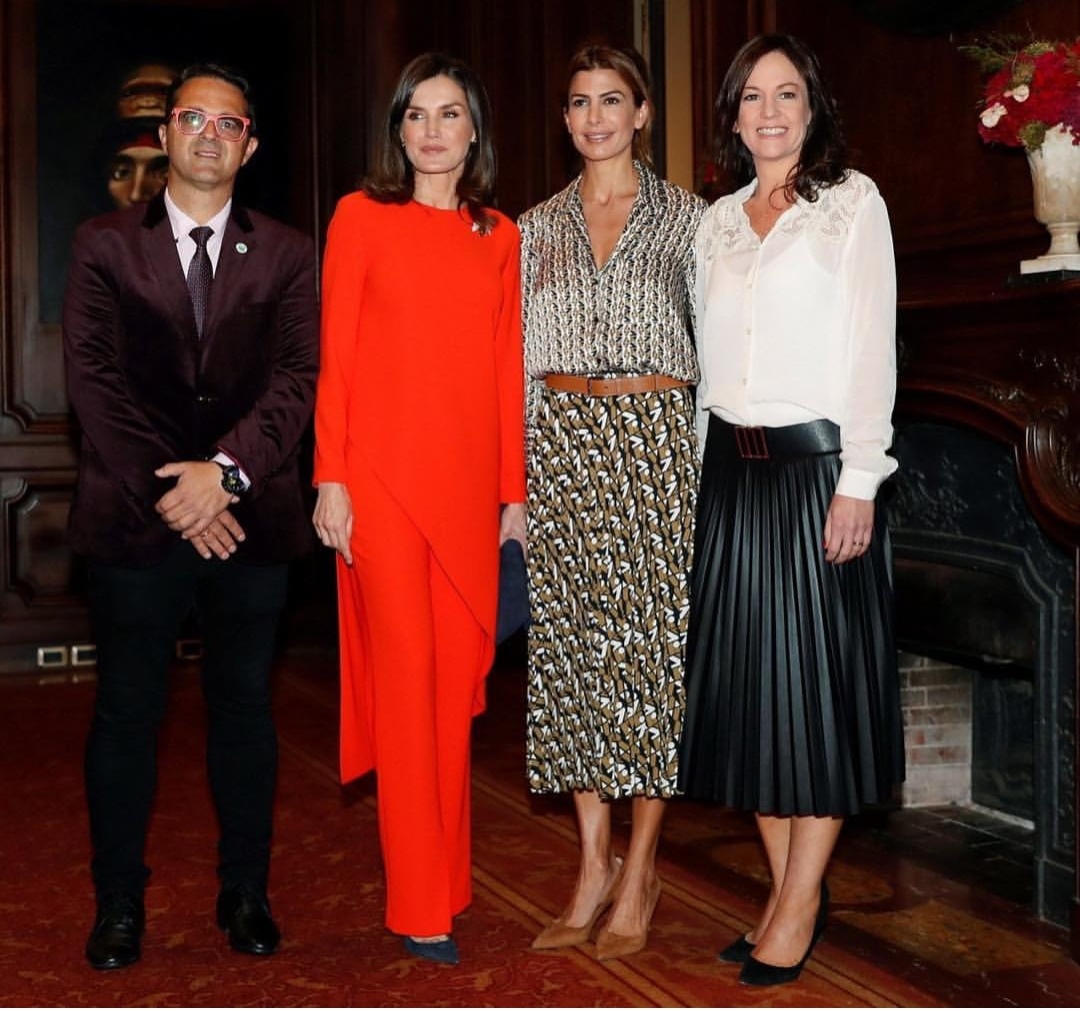 西班牙王后为什么喜欢zara,西班牙王后最新的穿搭