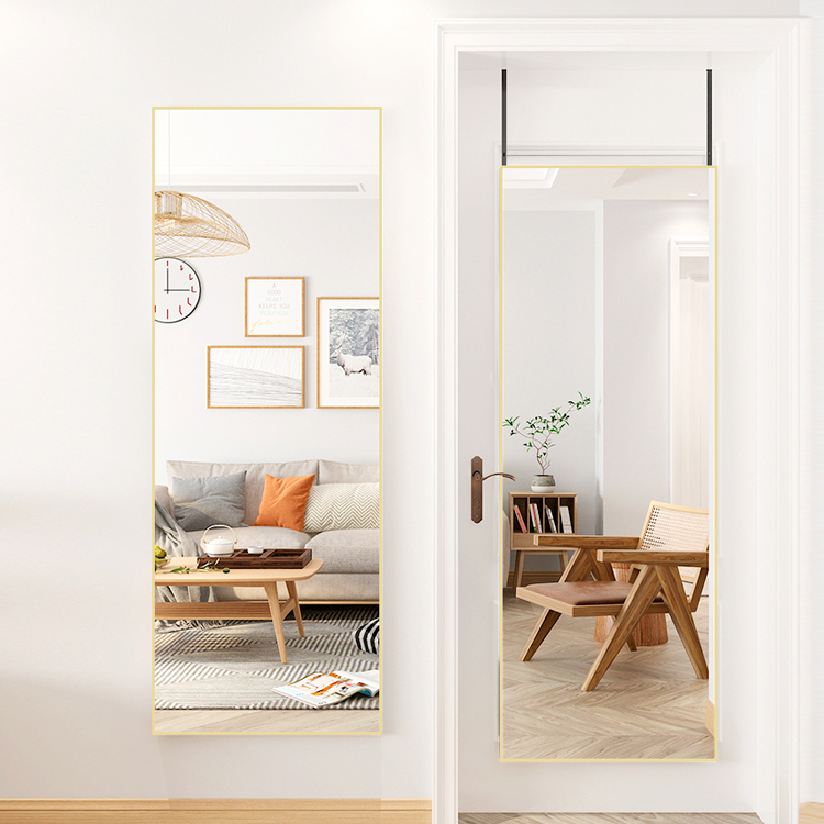 门后穿衣镜装墙上方法,门后面空间怎么装饰