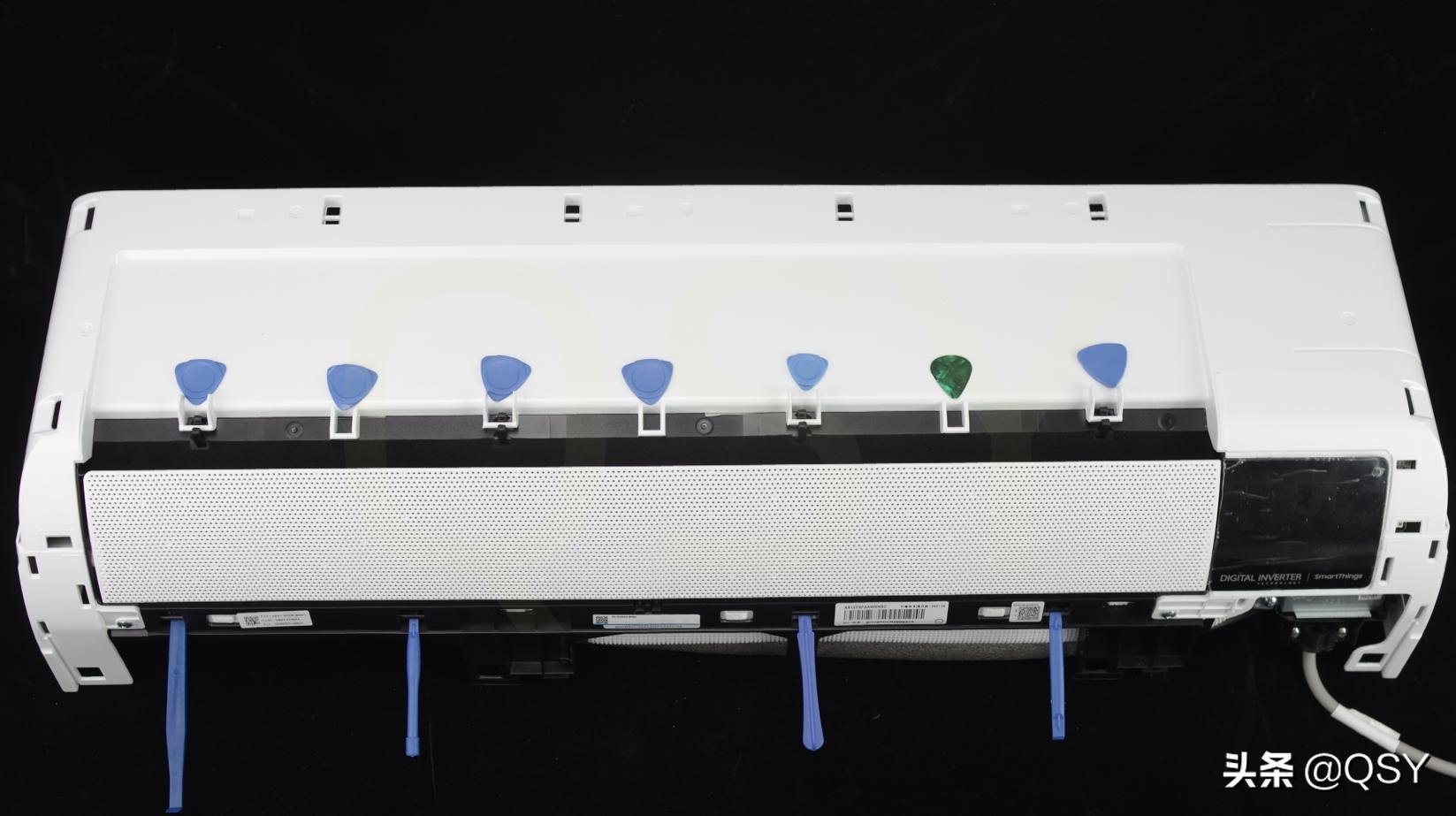 三星1.5匹新沐风空调优缺点,三星沐风1.5p空调拆机评测