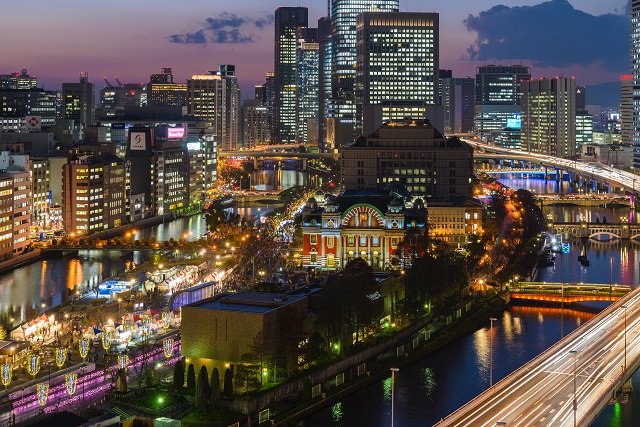 日本经济排名前十的城市,亚洲最发达的十大国家