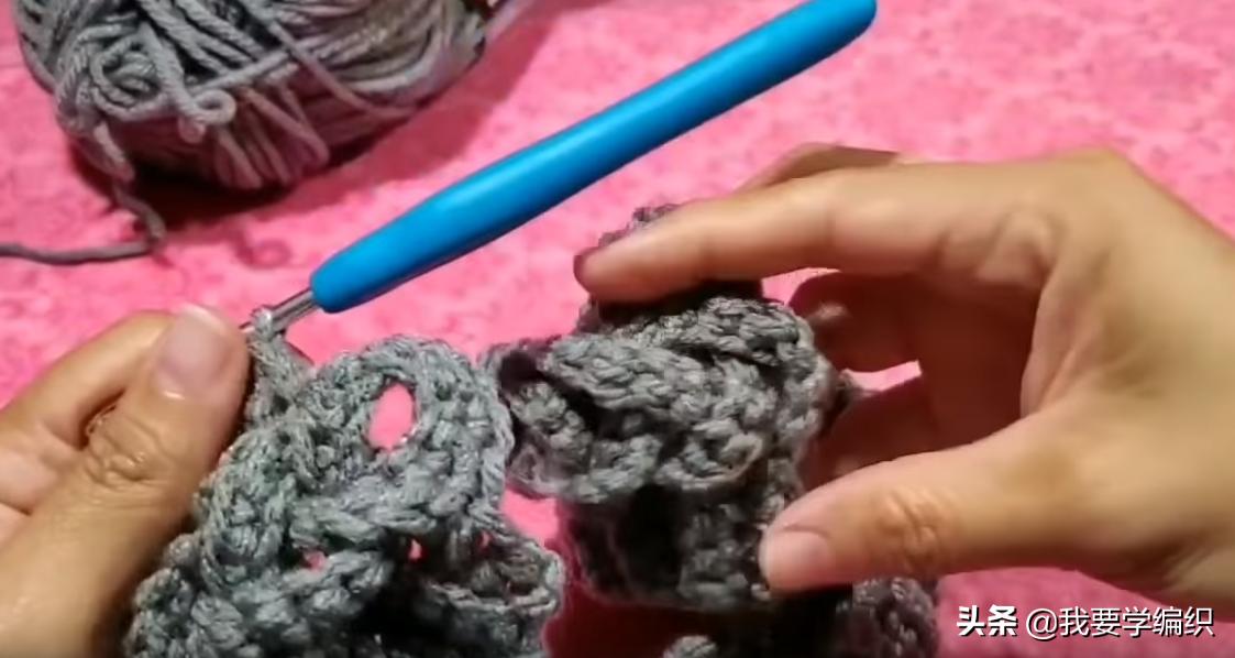 女生发带编辫子教程,女士中长发用发带编头发教程