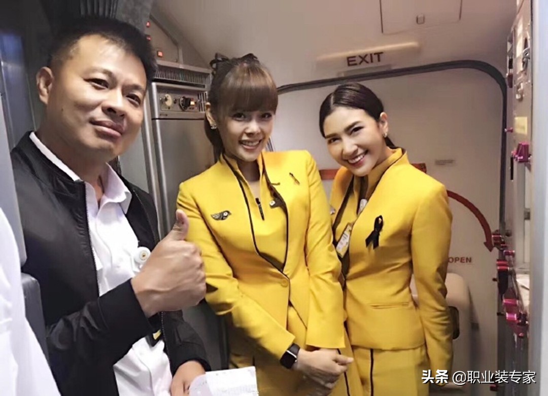 泰国酷鸟航空空姐服,泰国国际航空公司制服特色