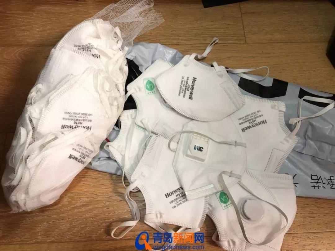恶心！青岛一市民网购来的口罩竟是用过的？！上面还有毛发和污垢
