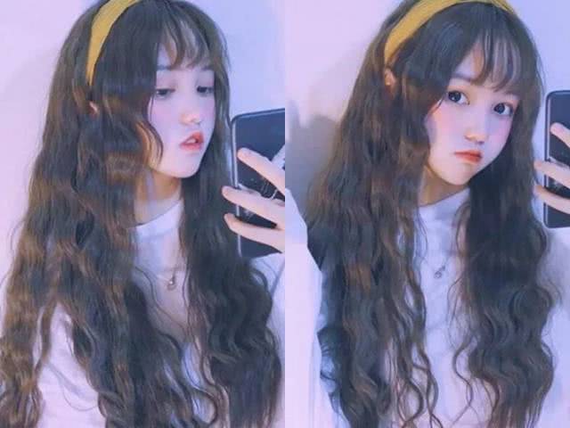 优雅少女脸适合什么发型学生党,适合优雅文艺脸的发型学生党长发