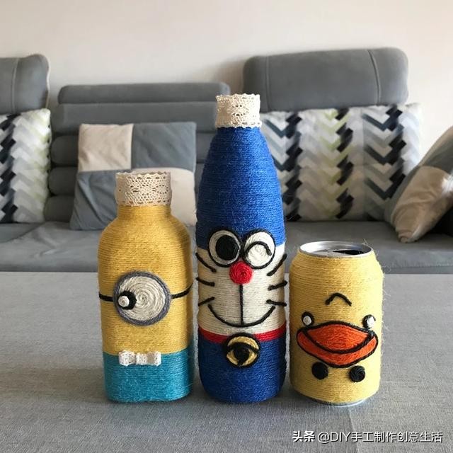 麻绳用于手工制作也是很嗨的,附手工制作教程