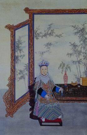慈禧历史画像复原图,图说历史慈禧