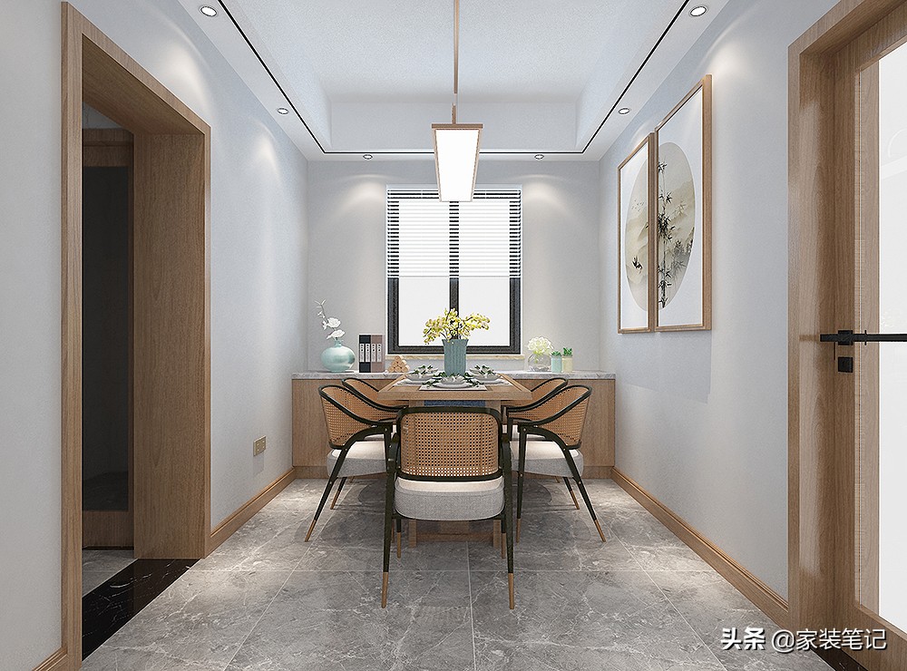 中式这样装，让人一见倾心，整洁到“一尘不染”，让人觉得很舒服