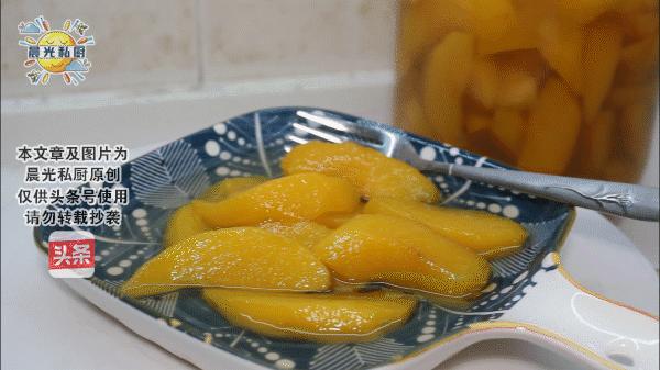 正确的黄桃罐头的做法,做黄桃罐头怎样才能不酸