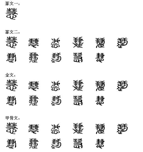 八个汉字八种智慧,汉字智慧