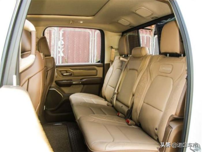 美式经典肌肉车内饰,道奇公羊长角号2023款顶配限量版