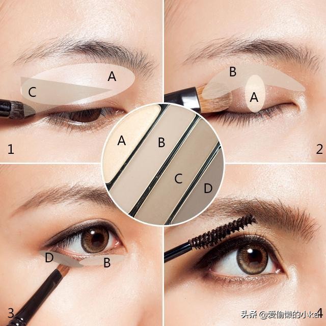 内双肿眼泡画眼影显青显脏,眼妆新手必学什么眼影好用