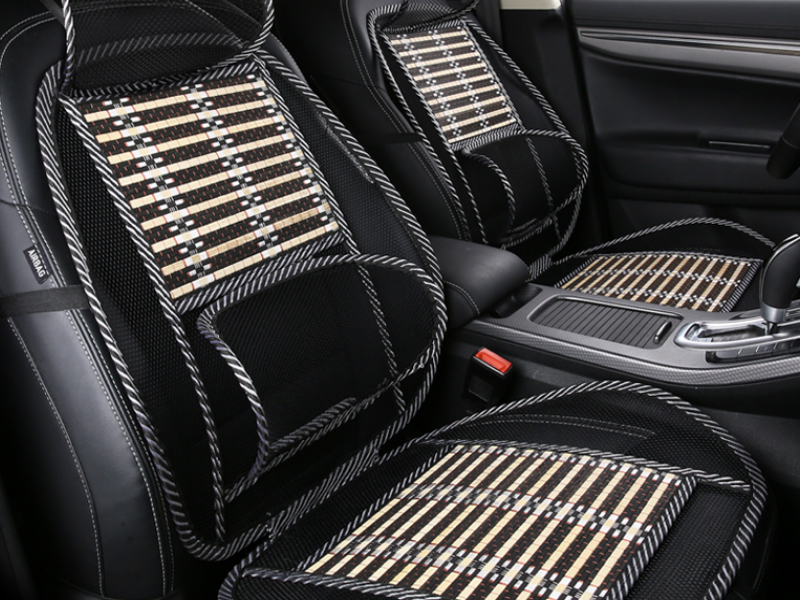 夏天什么坐垫开车透气好不闷热,夏季竹片汽车坐垫透气凉爽不闷热