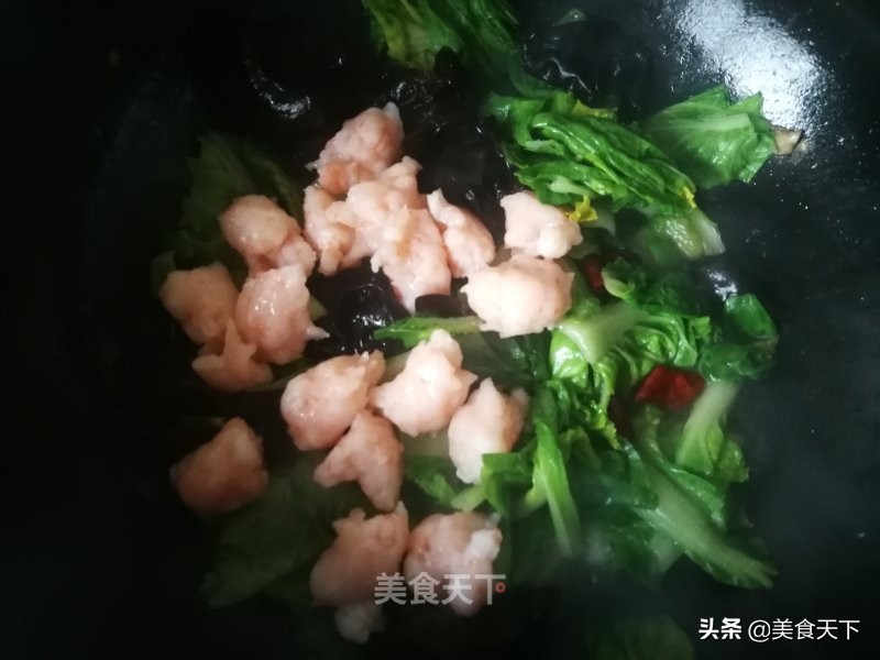 开胃番茄虾滑的做法,开胃魔芋贡菜素虾滑