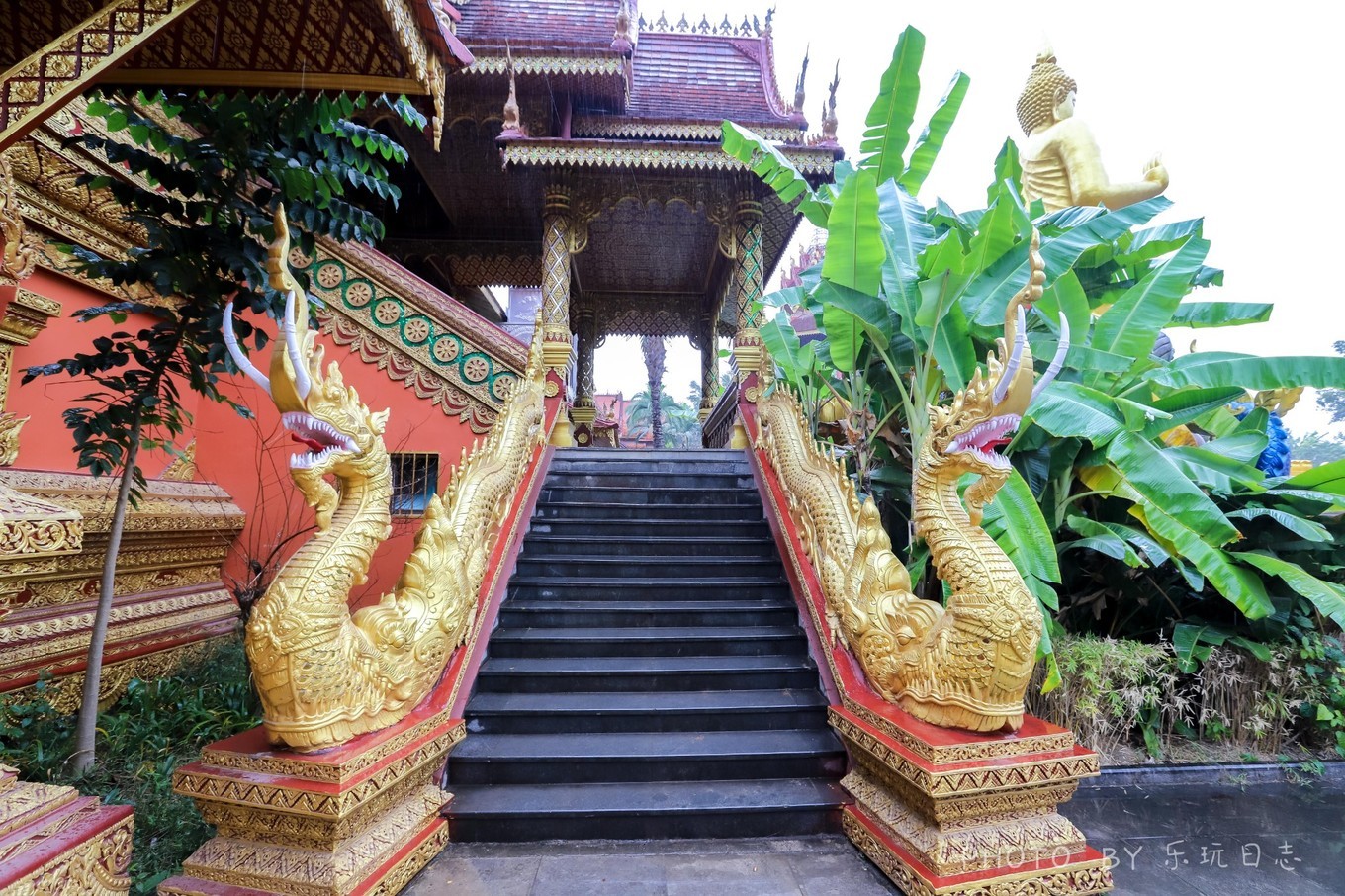 西双版纳傣族吊脚楼美景,西双版纳特色建筑