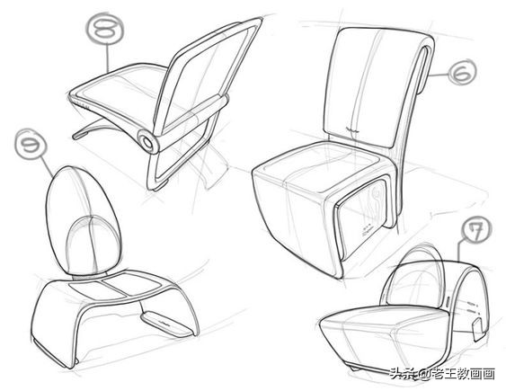 产品设计手稿,服装设计师设计手稿图