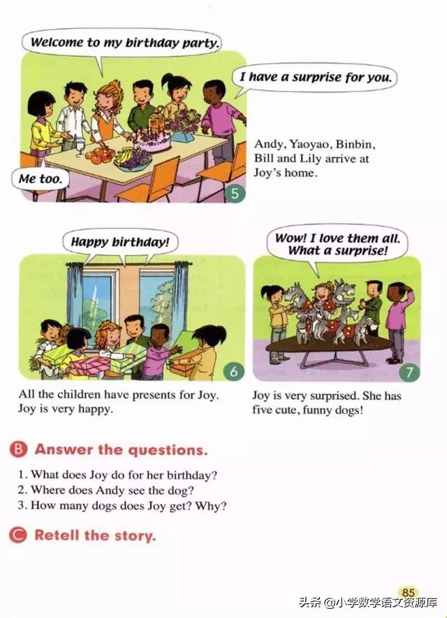 人教版pep英语五年级下册电子课本,人教版pep五年级下册英语34页课文