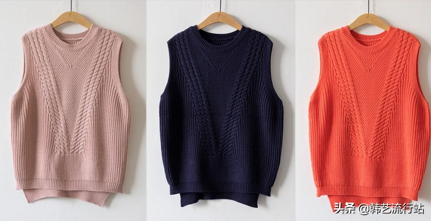 韩版穿搭女装高级感春,女装毛衣新款韩风搭配