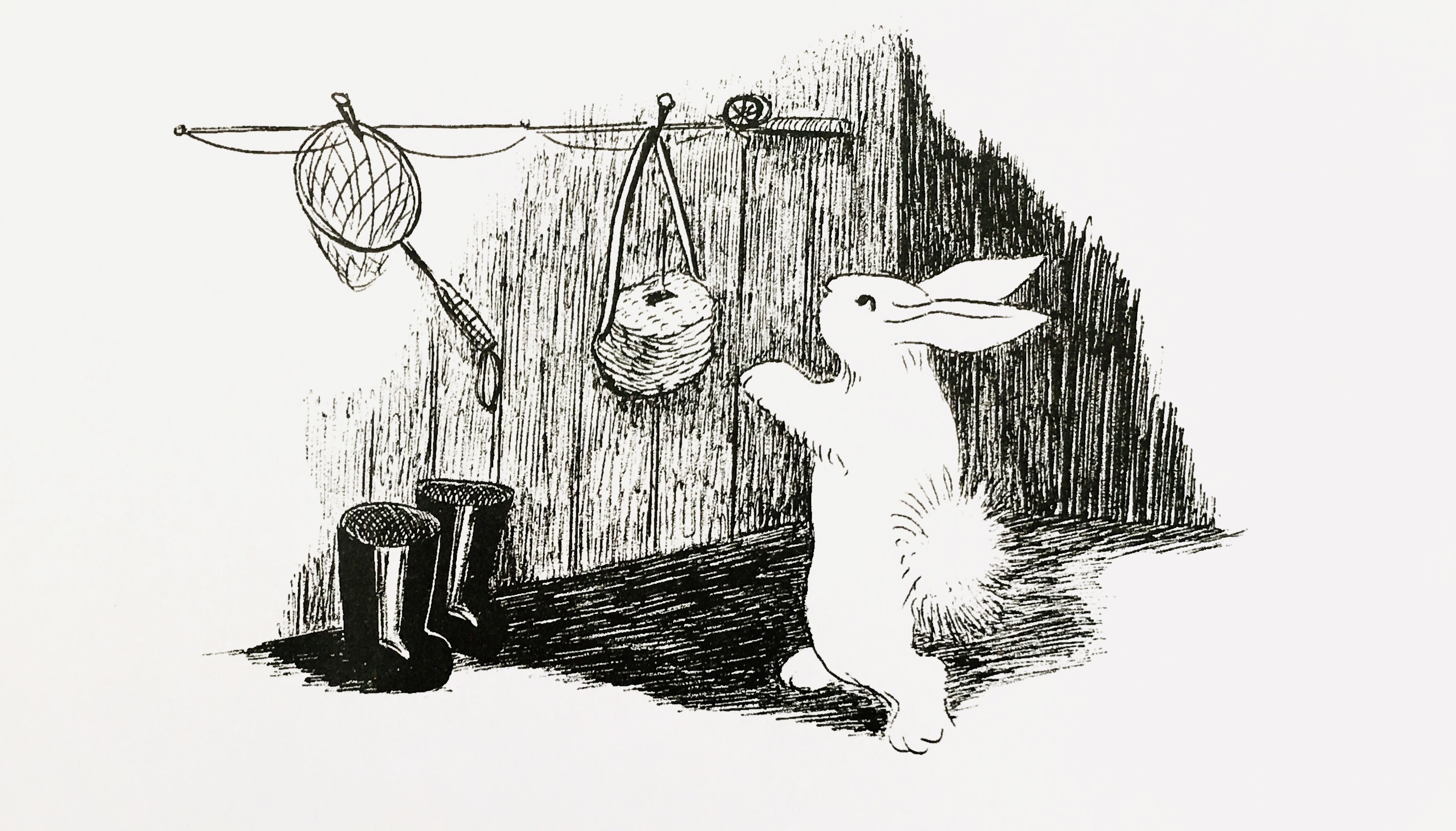 17张一只铅笔就搞定的黑白插画，画风简单，100年来却让人着迷