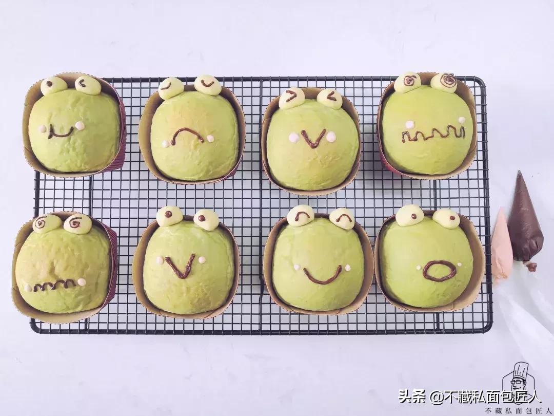 这是什么面包，可爱到要挤出屏幕了