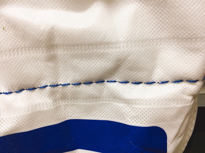 拆米袋把线一拉到底,拆米袋最快的方法