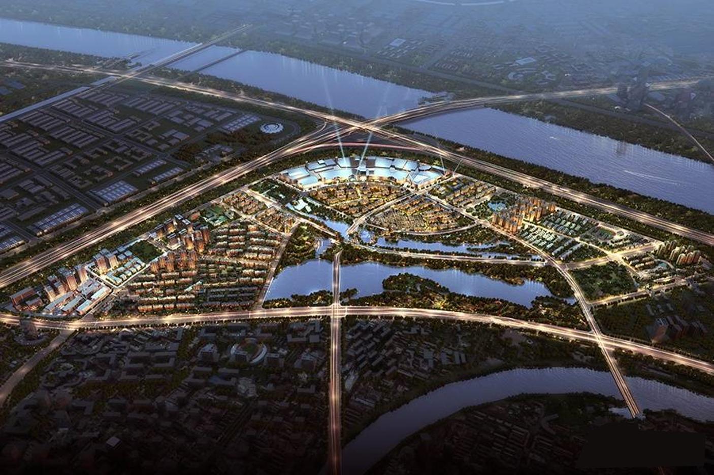 天津市万科麒麟湿地小镇,天津麒麟湿地小镇