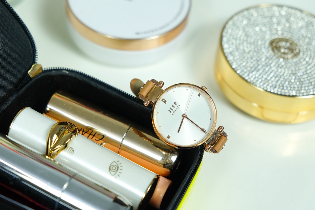 jeepspirit丹宁石英表,jeep森系手表女