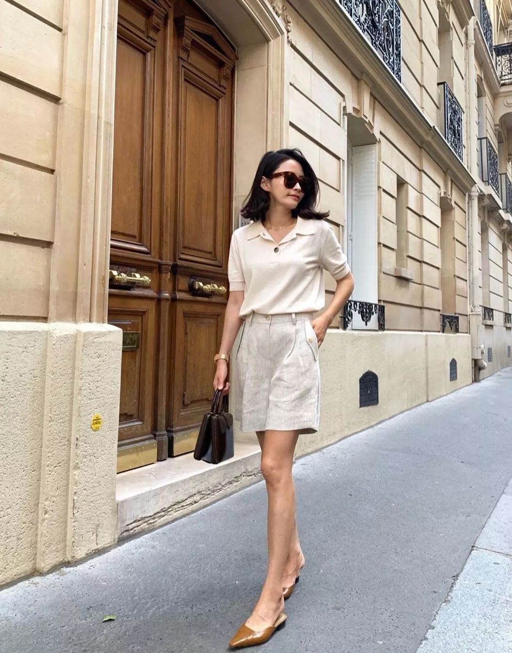 elborndoris穿搭博主,elborn素色穿搭