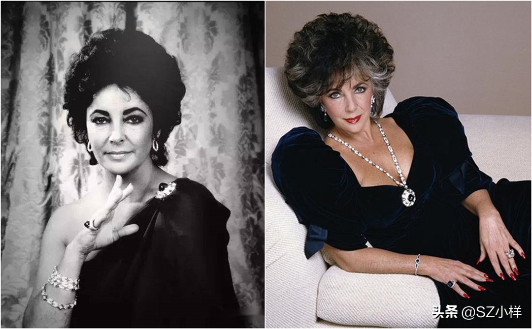 伊丽莎白泰勒传奇人生,伊丽莎白泰勒戴钻石