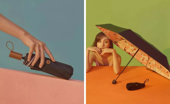 伞小众雨伞,雨伞高颜值ins长柄伞