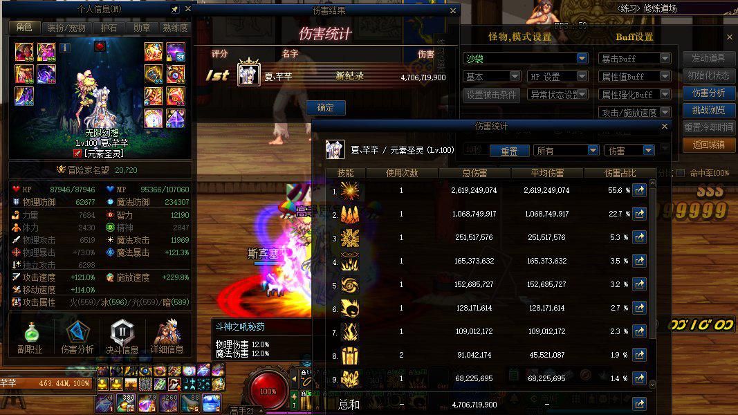 dnf元素10大神话排行,Dnf元素怎么玩