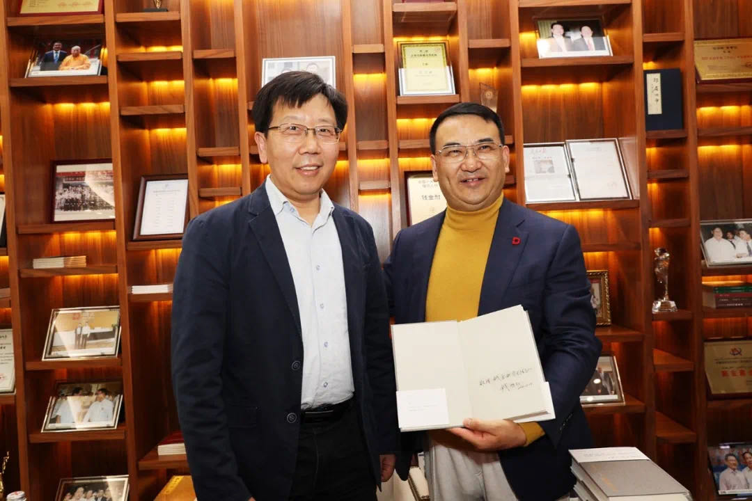 思维才是力量钱旭红院士到访德汇集团