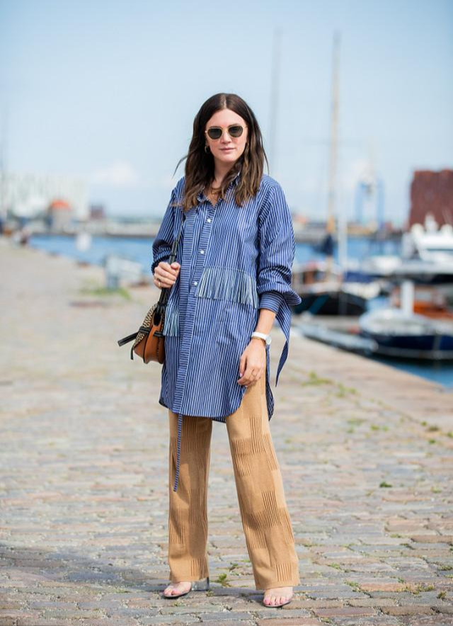 哪种版型的毛呢裤百搭,毛裤这样穿瞬间变时尚