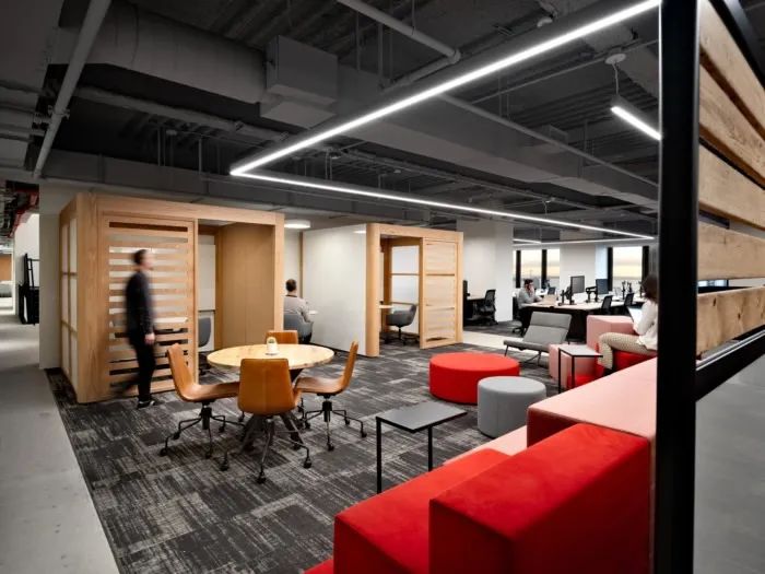 个性化高端办公空间设计200平方米,新型商业办公空间设计表现方法